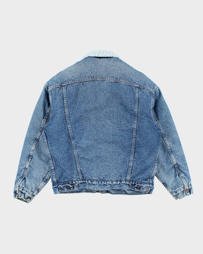 Vintage 90's Levi's Heavyweight Teddy Lined Denim Jacket - M