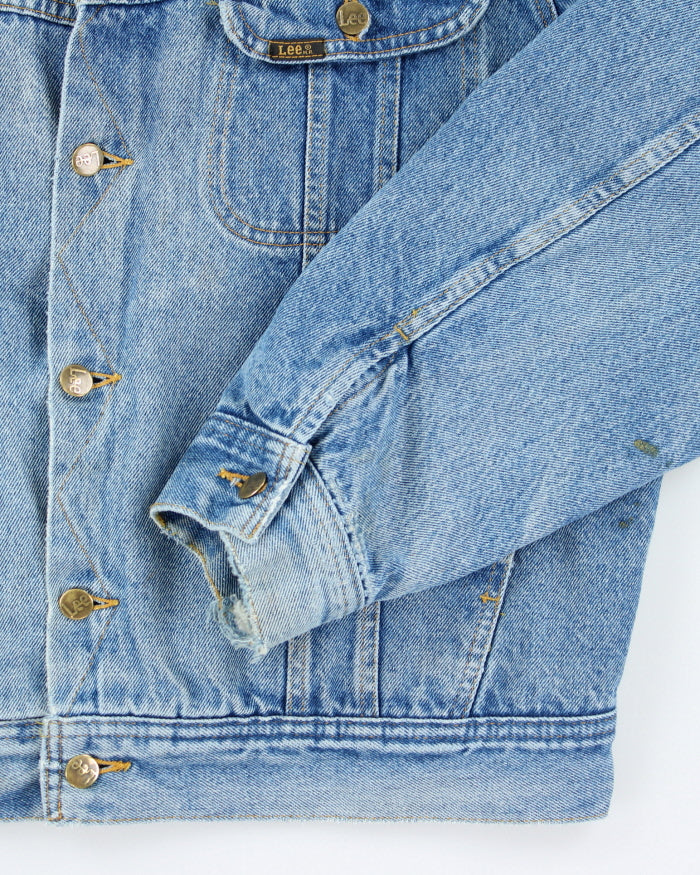 Vintage Men's Lee Storm Rider Denim Jacket - L – Rokit