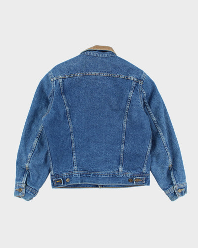 Vintage Lee Storm Riders Medium Wash Denim Lined Jacket - M