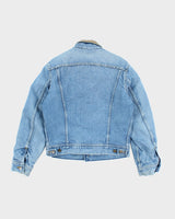 Vintage 80's Lee Lined Heavyweight Denim Jacket - M