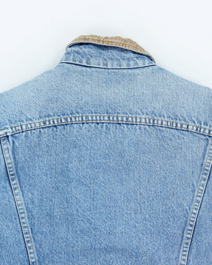 Vintage 80's Lee Lined Heavyweight Denim Jacket - M