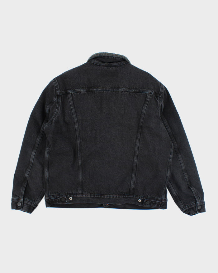 Vintage Levi's Heavyweight Teddy Lined Denim Jacket - L