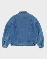 Vintage 90's Storm Riders Mustang Heavyweight Denim Jacket - M