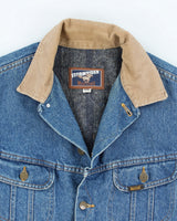 Vintage 90's Storm Riders Mustang Heavyweight Denim Jacket - M