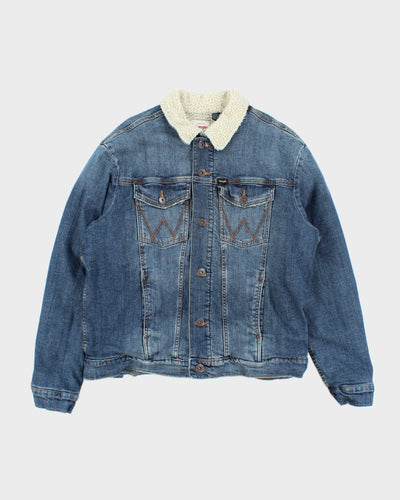 Vintage Wrangler Lined Heavyweight Denim Jacket - L