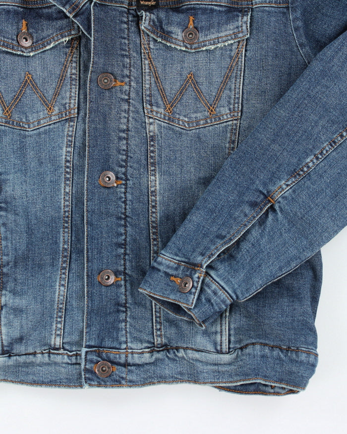Vintage Wrangler Lined Heavyweight Denim Jacket - L