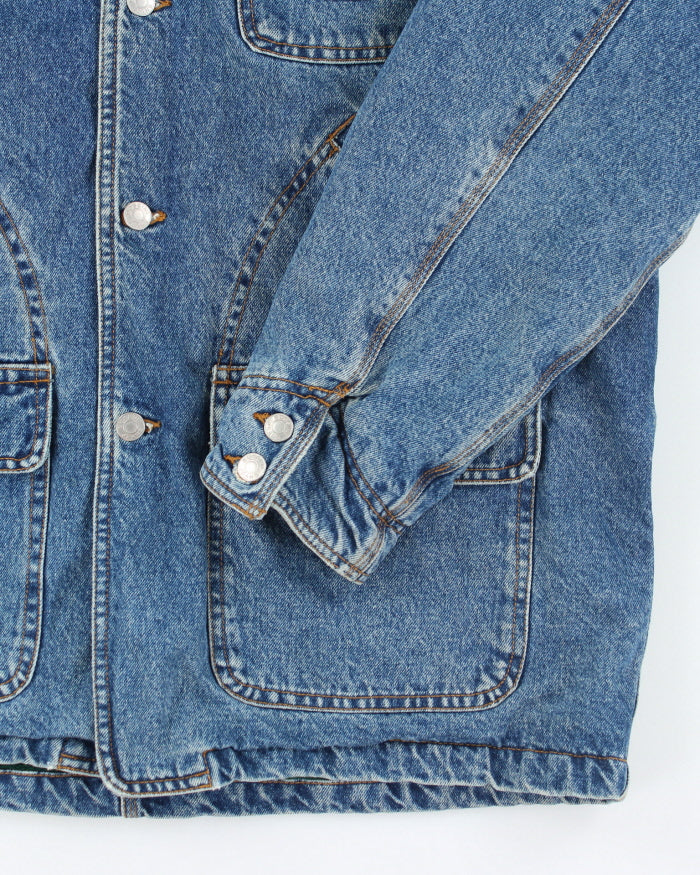 Vintage 90's Bossini Heavyweight Denim Chore Jacket - XL