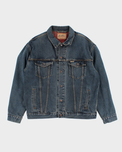 Vintage 90's Levi's Oversized Dark Wash Denim Jacket - L