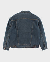Vintage 90's Levi's Oversized Dark Wash Denim Jacket - L