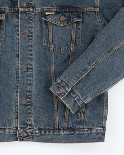 Vintage 90's Levi's Oversized Dark Wash Denim Jacket - L