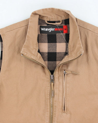 Vintage Wrangler Workwear Lightweight Gilet - M