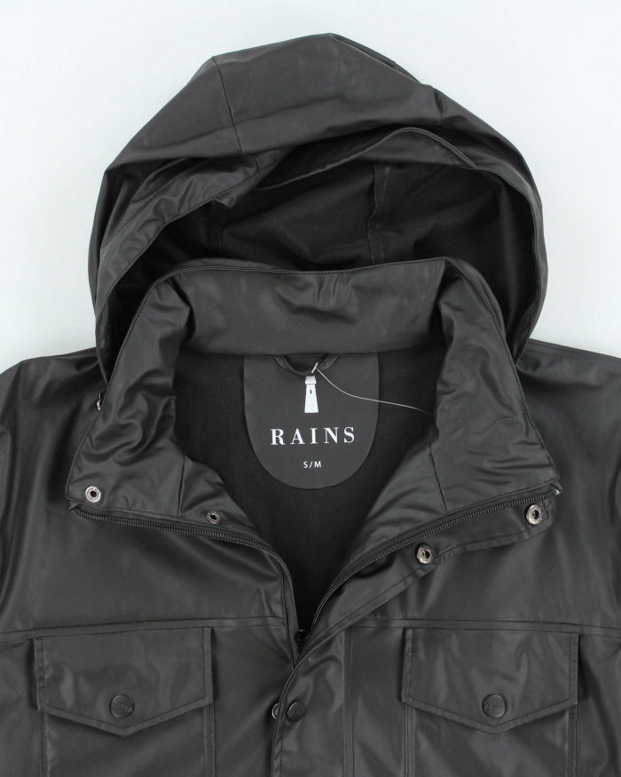 Vintage Rains Hooded Waterproof Jacket - S
