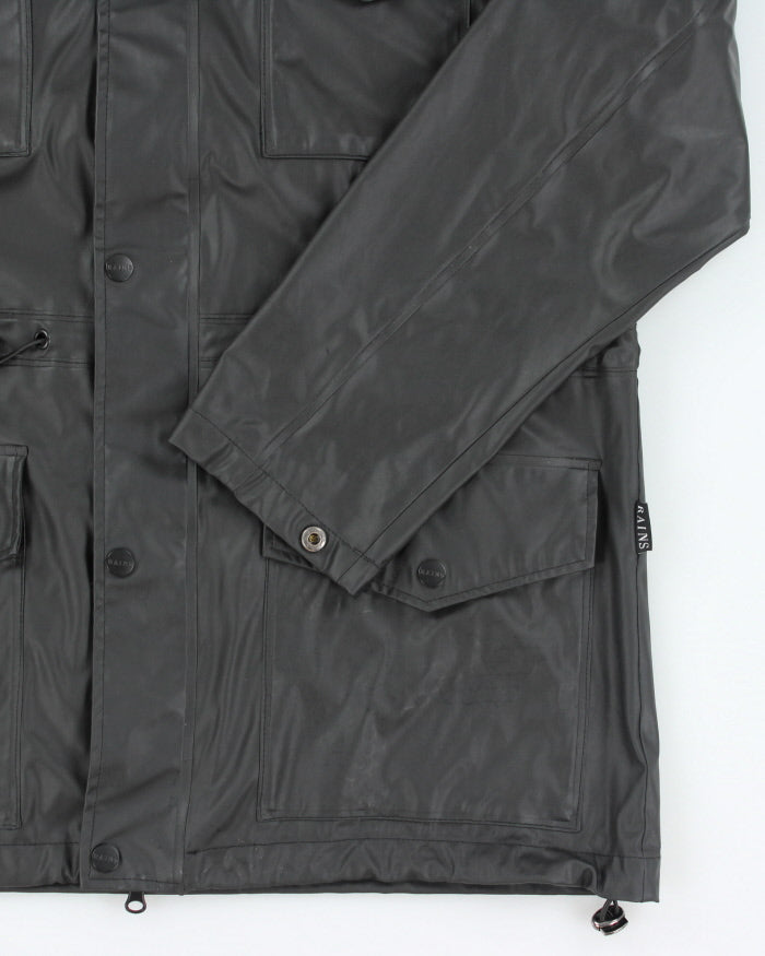 Vintage Rains Hooded Waterproof Jacket - S