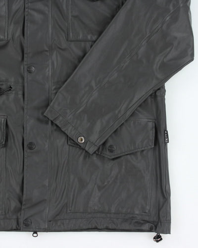 Vintage Rains Hooded Waterproof Jacket - S