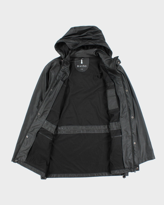 Vintage Rains Hooded Waterproof Jacket - S