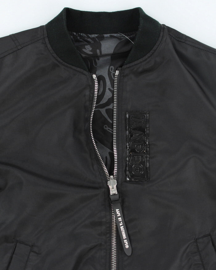 Vintage AAPE Reversible Bomber Jacket - L