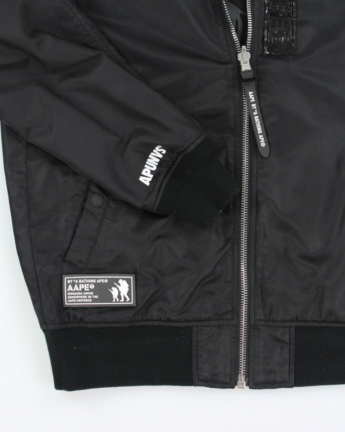 Vintage AAPE Reversible Bomber Jacket - L