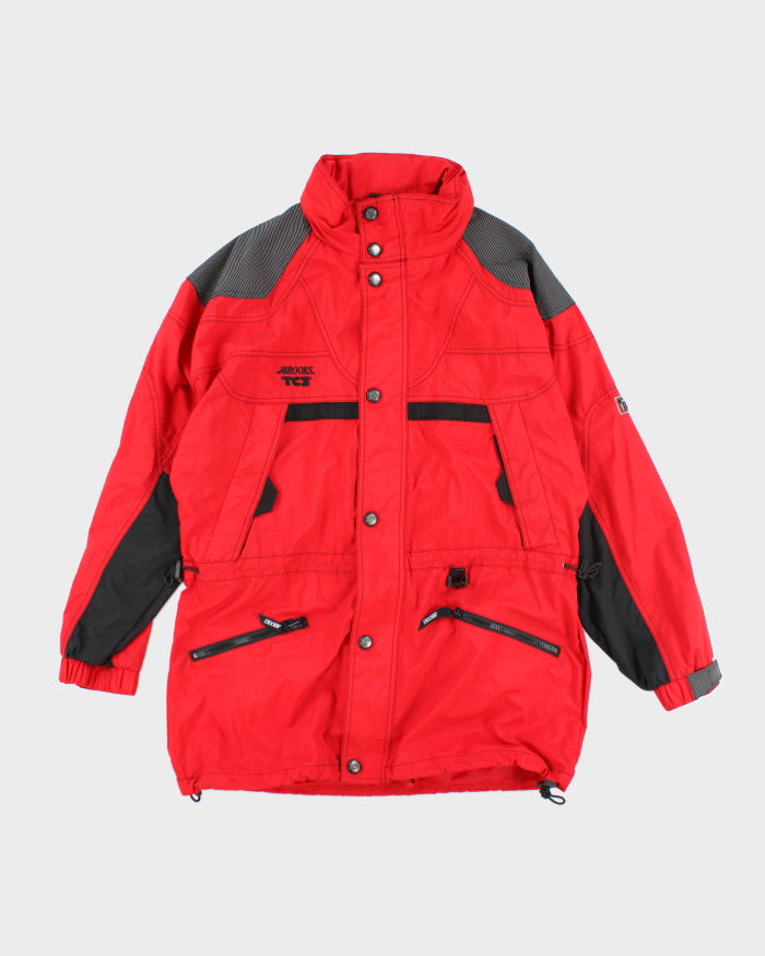 Vintage 90's Brookes Synched Waist Rain Jacket - M