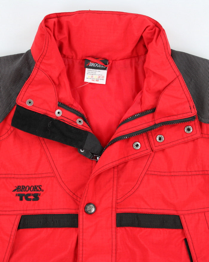 Vintage 90's Brookes Synched Waist Rain Jacket - M