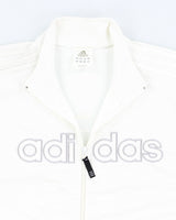 Vintage Y2K Adidas Spell Out Track Jacket - M