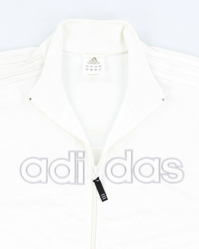 Vintage Y2K Adidas Spell Out Track Jacket - M
