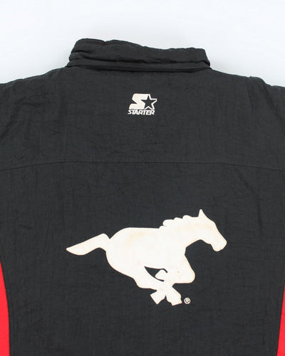 Vintage 90's Starter Calgary Stampeders Pullover Jacket - XL