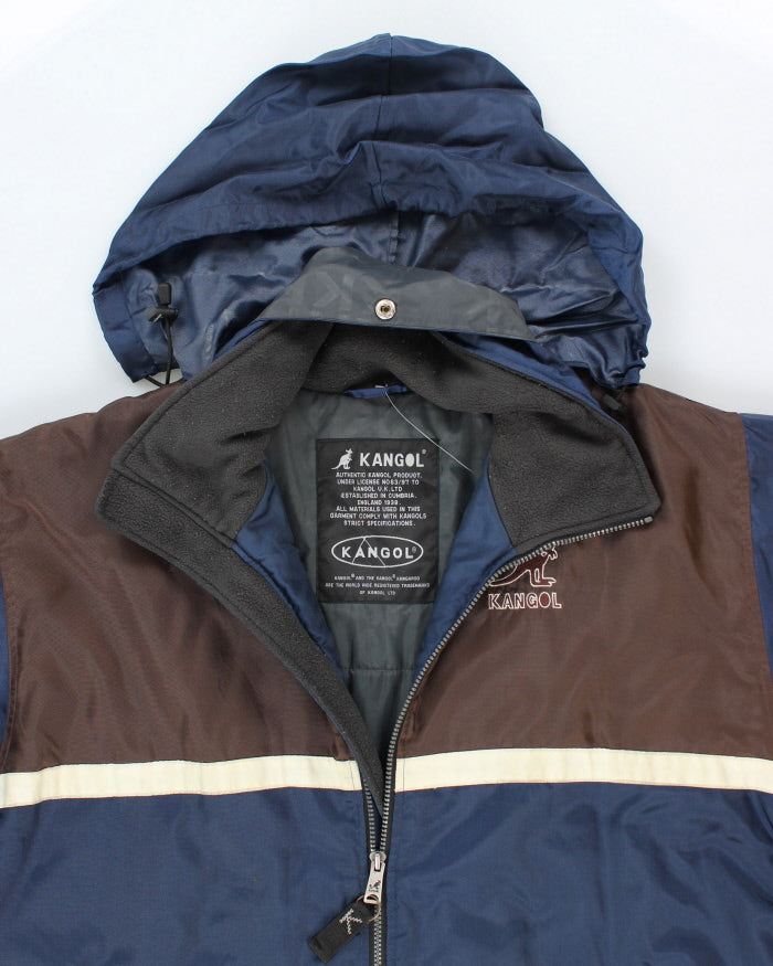 Vintage Kangol Oversized Panelled Insulated Jacket - L