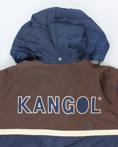 Vintage Kangol Oversized Panelled Insulated Jacket - L