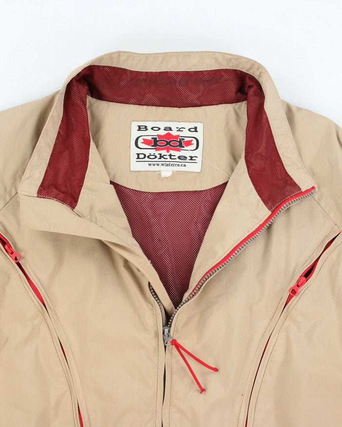 Vintage 2000's Board Dokter Multi Pocket Windbreaker Jacket - XL