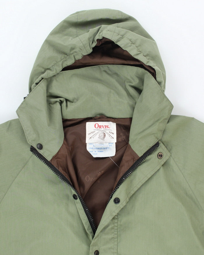 Vintage 90's Orvis Hooded Goretex Rain Jacket - M
