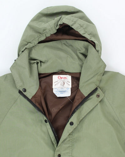 Vintage 90's Orvis Hooded Goretex Rain Jacket - M