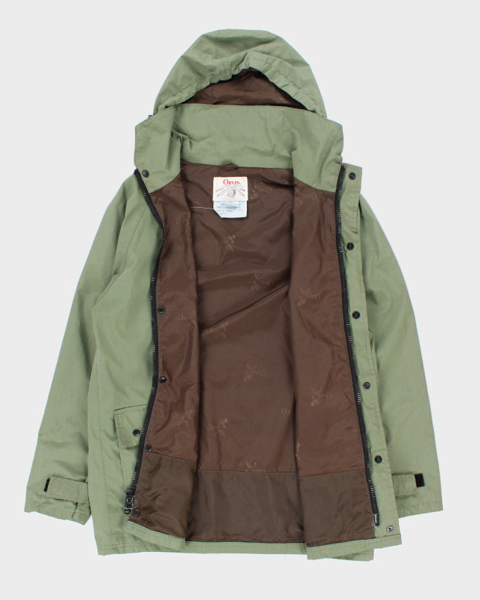 Vintage 90's Orvis Hooded Goretex Rain Jacket - M