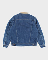 Vintage Denver Hayes Lined Denim Jacket - L