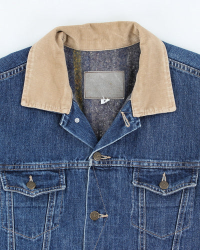 Vintage Denver Hayes Lined Denim Jacket - L