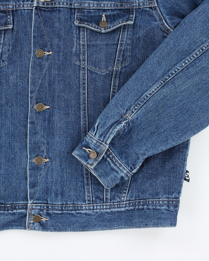 Vintage Denver Hayes Lined Denim Jacket - L