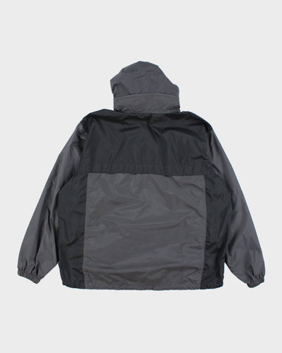 Columbia Grey Hooded Waterproof Jacket - XL