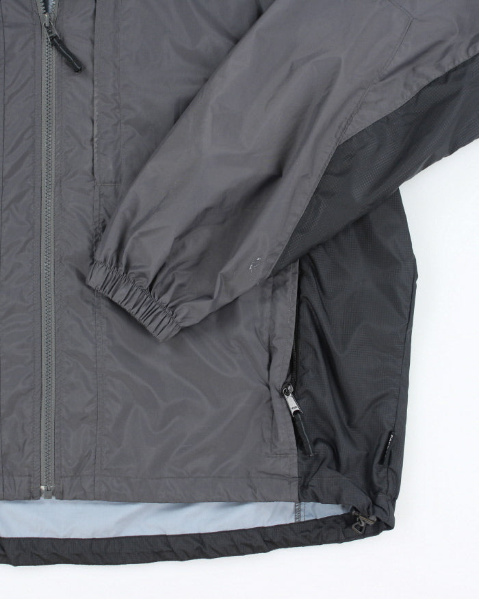 Columbia Grey Hooded Waterproof Jacket - XL