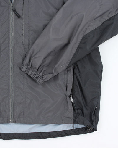 Columbia Grey Hooded Waterproof Jacket - XL