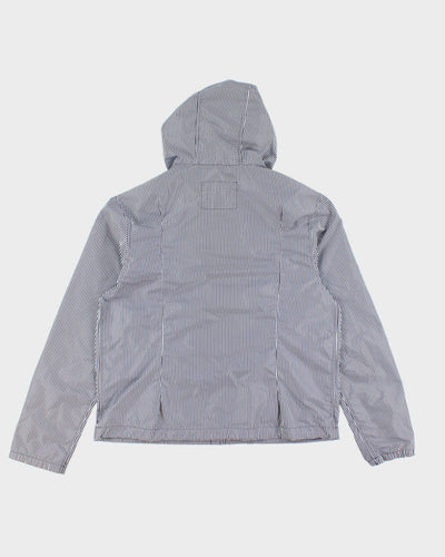 Lacoste Checked Waterproof Hooded Jacket - L