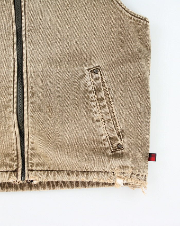 Vintage Woolrich Zip-up Gilet - M