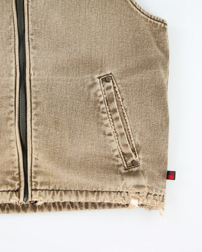 Vintage Woolrich Zip-up Gilet - M