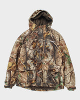 Vintage 2000's Columbia Hooded Heavyweight Camouflage Puffer Jacket - L