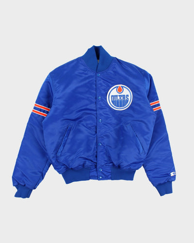 Vintage Edmonton Oilers NHL Starter Jacket - L