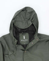 Vintage Rains Lightweight Hooded Waterproof Jacket - S