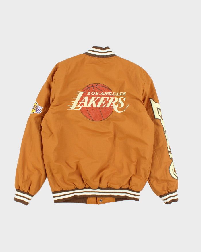 Vintage NBA LA Lakers Insulated Bomber Jacket - M