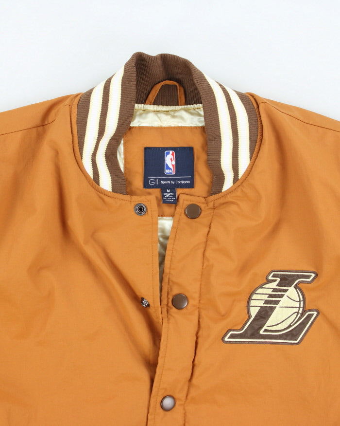Vintage NBA LA Lakers Insulated Bomber Jacket - M