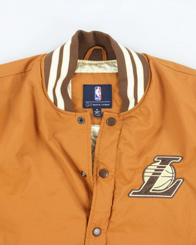 Vintage NBA LA Lakers Insulated Bomber Jacket - M