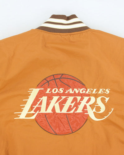 Vintage NBA LA Lakers Insulated Bomber Jacket - M