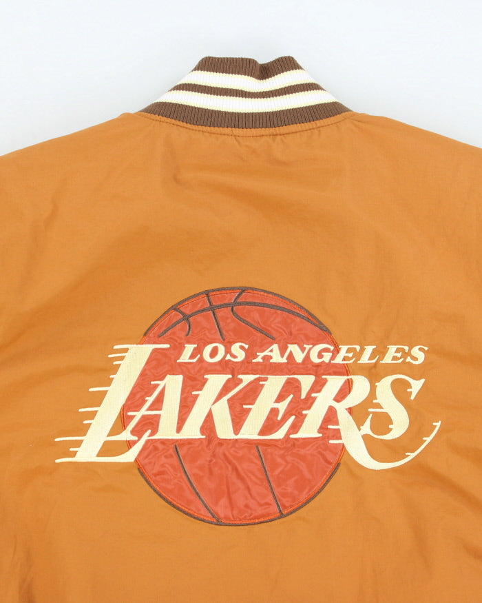 Vintage NBA LA Lakers Insulated Bomber Jacket - M