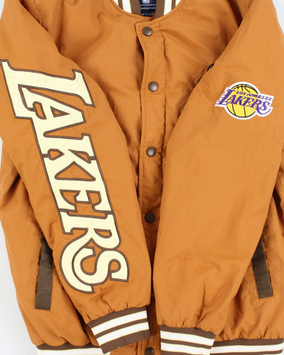 Vintage NBA LA Lakers Insulated Bomber Jacket - M